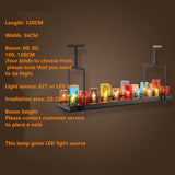 ChandeliersDecor.com-Kitchen Island-Candles Chandelier: Illuminate Your Space with Elegance