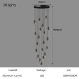 ChandeliersDecor.com-Staircase Chandelier-Capsule Design Chandelier: Sleek and Stylish Lighting