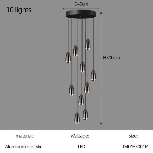 Capsule Design Chandelier: Sleek and Stylish Lighting-ChandeliersDecor.com