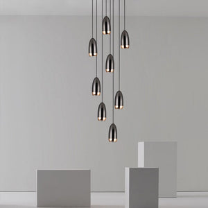 ChandeliersDecor.com-Staircase Chandelier-Capsule Design Chandelier: Sleek and Stylish Lighting