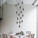 ChandeliersDecor.com-Staircase Chandelier-Capsule Design Chandelier: Sleek and Stylish Lighting