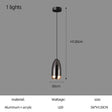 ChandeliersDecor.com-Staircase Chandelier-Capsule Design Chandelier: Sleek and Stylish Lighting