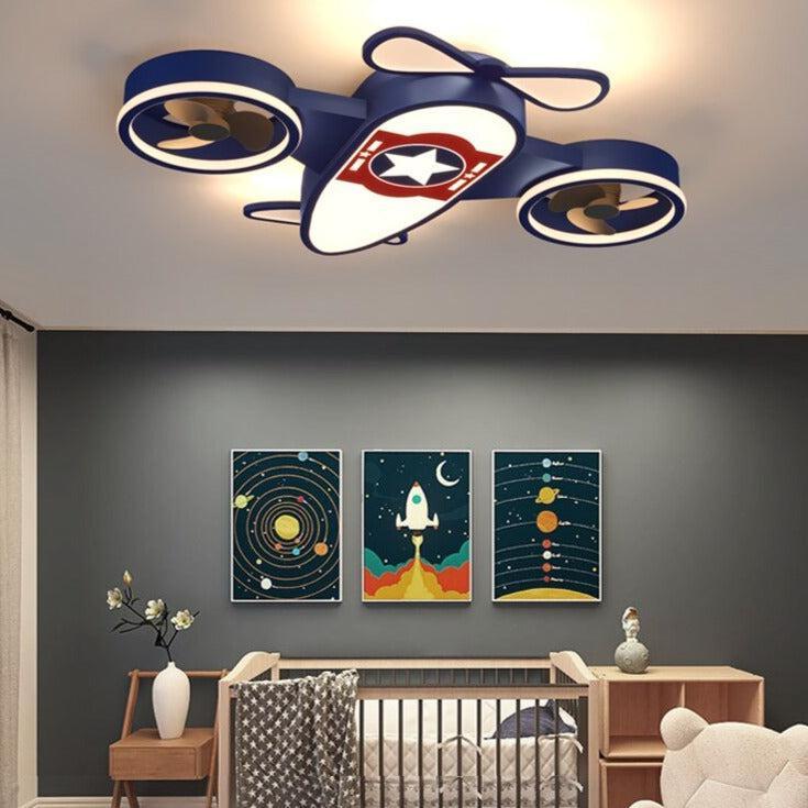 ChandeliersDecor.com-Kids Room Nursery Lighting-Captain America Light - Marvel Merchandise