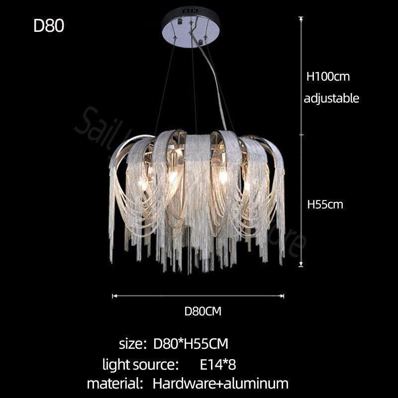 ChandeliersDecor.com-Chandeliers-Chain Chandelier: Elegant Lighting Fixture for Modern Spaces