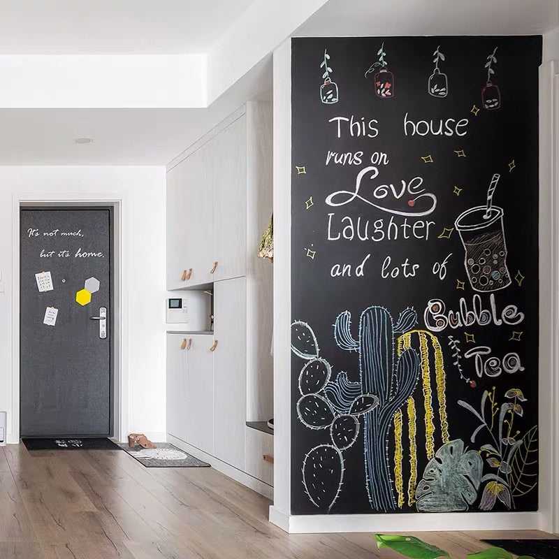ChandeliersDecor.com-Home Decor Decals-Chalk board Wall Stickers | Blackboard Wall Decal for kids