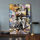 ChandeliersDecor.com-Wall Posters-Charlie Chaplin Dogs Life Art: Discover Exquisite Pieces