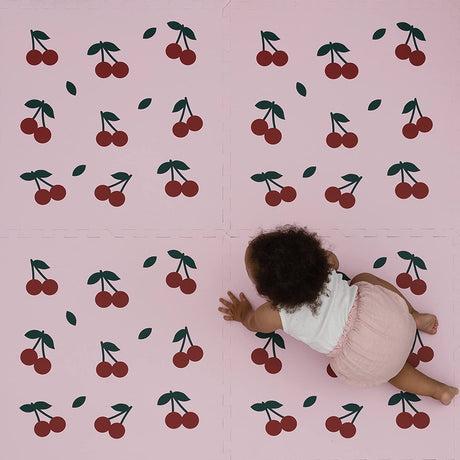 ChandeliersDecor.com-Play Mats-Cherry Design Babies: Play Mat Puzzle Tiles