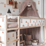 ChandeliersDecor.com-Kids Nursery Bohemian Wall Decals-Chic Pink Pineapple Wall Decal - Transform Your Space