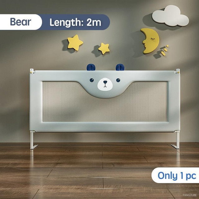 ChandeliersDecor.com-Baby Bed Fence-Child Bed Barrier Safety Railings for Babies Bed Fence