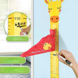 ChandeliersDecor.com-Home Decor Decals-Childrens Height Ruler - 3D Kids Growth Chart Wall Sticker