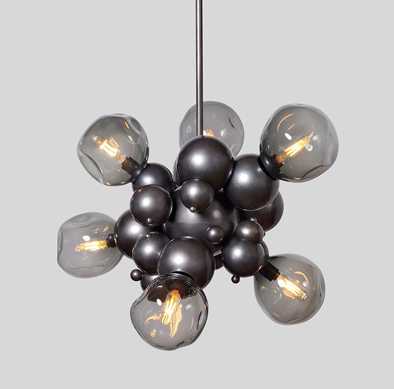 ChandeliersDecor.com-Pendant Lights-Chrome Bubble LED Pendant Light