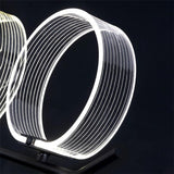 ChandeliersDecor.com-Kitchen Island-Circular Rings Kitchen Lightings: Stylish Fixtures