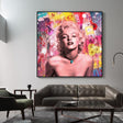 ChandeliersDecor.com-Wall Posters-Classic Pose Marilyn Poster for Timeless Elegance