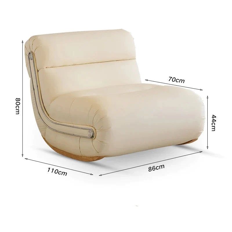 ChandeliersDecor.com-Sofa Chairs and Stools-Classy Living Room Rocking Chair