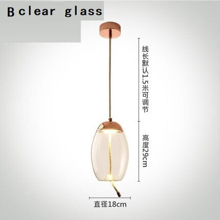 ChandeliersDecor.com-Pendant Lights-Clear Glass Pendant Light for Captivating Ambiance
