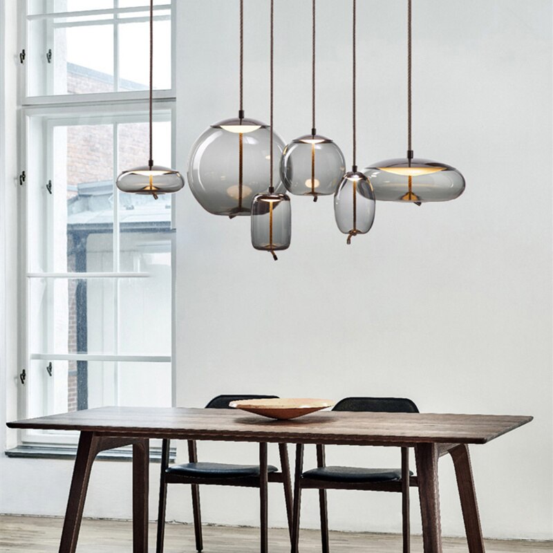 ChandeliersDecor.com-Pendant Lights-Clear Glass Pendant Light for Captivating Ambiance