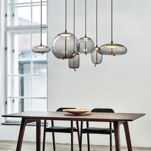 ChandeliersDecor.com-Pendant Lights-Clear Glass Pendant Light for Captivating Ambiance