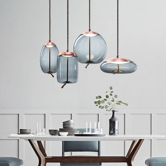 ChandeliersDecor.com-Pendant Lights-Clear Glass Pendant Light for Captivating Ambiance