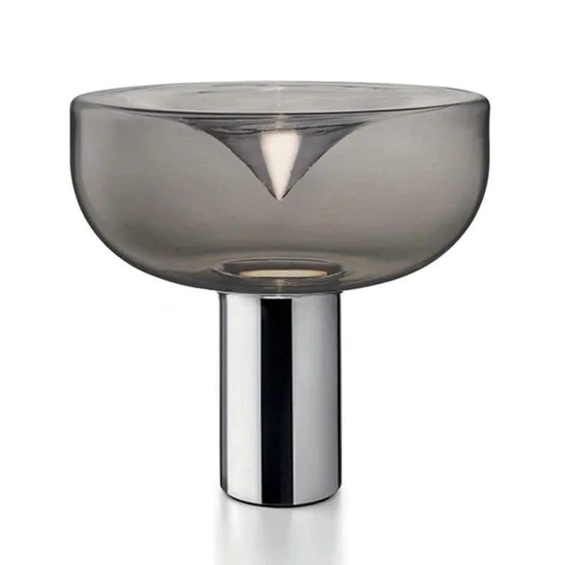 Clear Glass Swirl Lamp-ChandeliersDecor.com