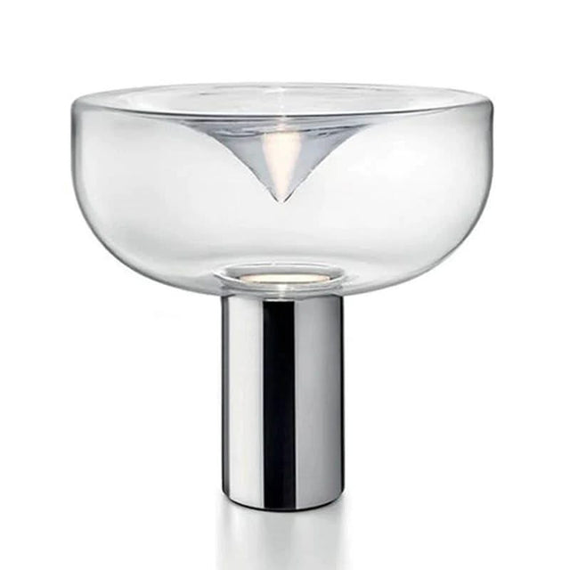 Clear Glass Swirl Lamp-ChandeliersDecor.com