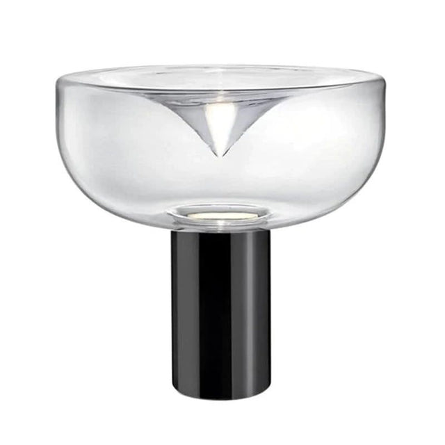 Clear Glass Swirl Lamp-ChandeliersDecor.com