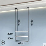 ChandeliersDecor.com-Drying Racks & Hangers-Clothing Display Rack Wall Suspender