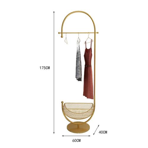ChandeliersDecor.com-Drying Racks & Hangers-Clothing Rack Floor Standing Valet Corner
