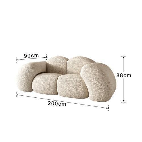 ChandeliersDecor.com-Sofa Set-Cloud Shaped Sofa: Feel Ultimate Comfort