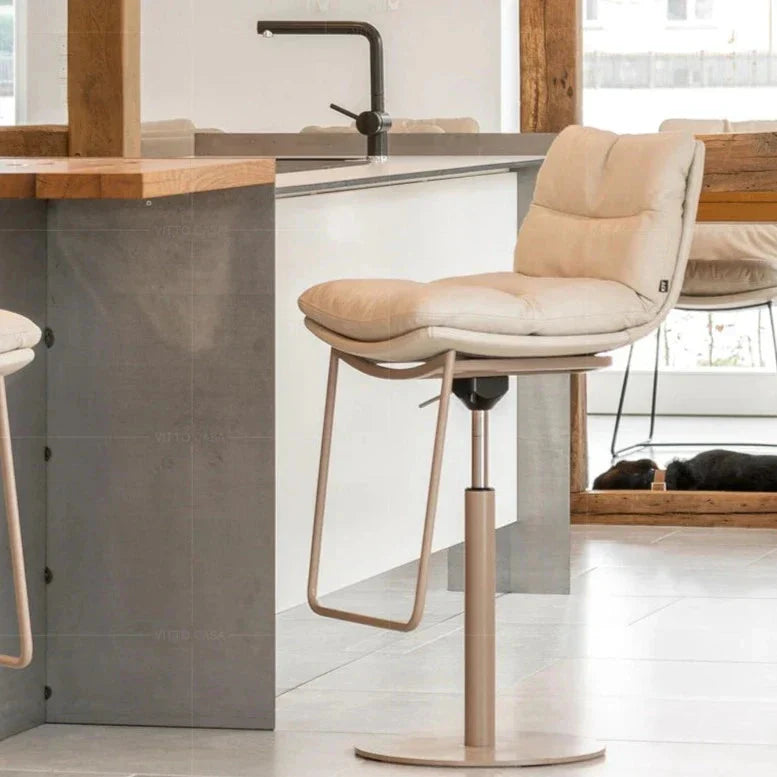 ChandeliersDecor.com-Bar Stools-Cocina Kitchen Island Counter Leather Bar Chair