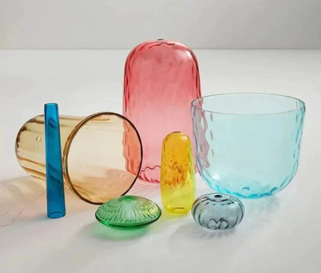 Colorful Glass LED Pendant Lights - Illuminate Your Space with Elegance-ChandeliersDecor.com