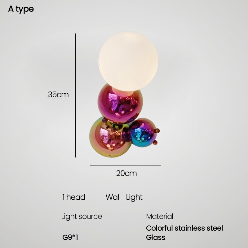 ChandeliersDecor.com-Kitchen Island-Colourful Chandelier Indoor Decor Hanging Lights