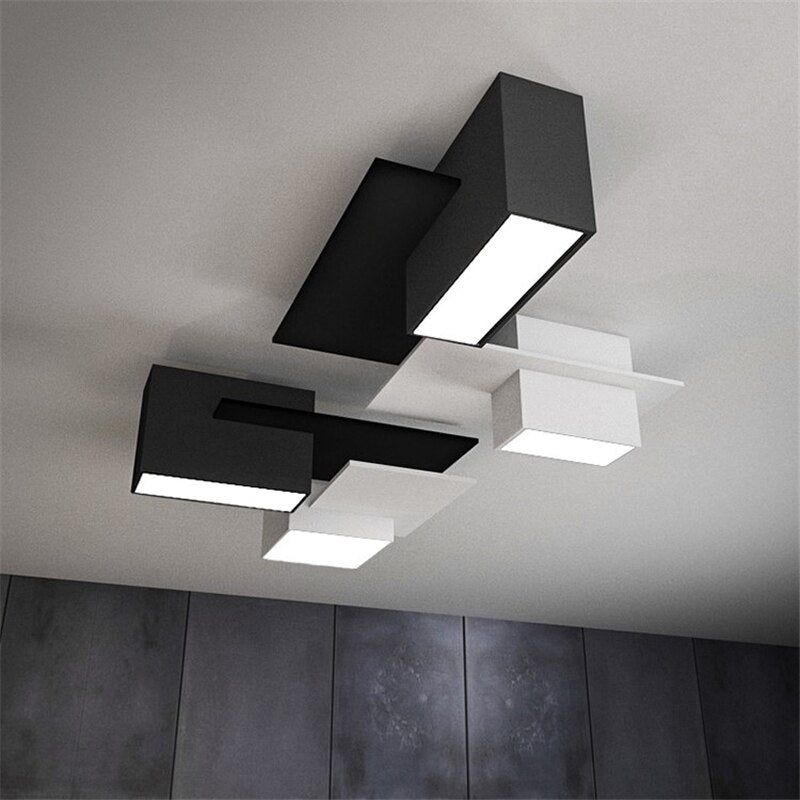 ChandeliersDecor.com-Ceiling Chandelier-Combination Blocks Designer Home Lighting