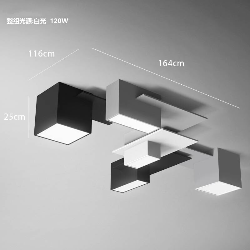 ChandeliersDecor.com-Ceiling Chandelier-Combination Blocks Designer Home Lighting