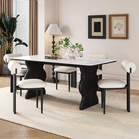 ChandeliersDecor.com-Dining Tables-Comedor Designer Dining Table Set