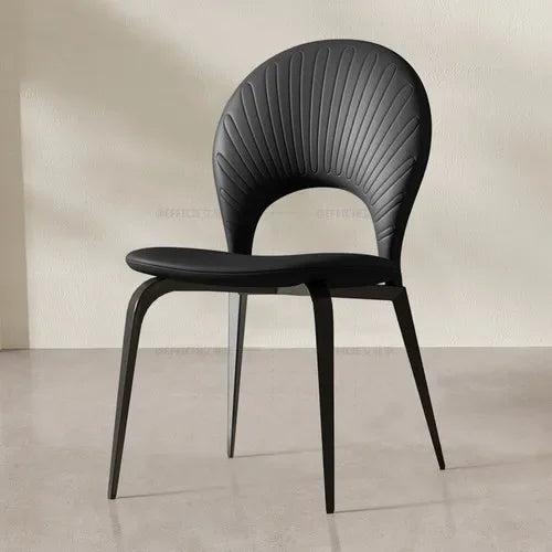 ChandeliersDecor.com-Dining Chairs-Comedor Leather Wooden Dining Chair