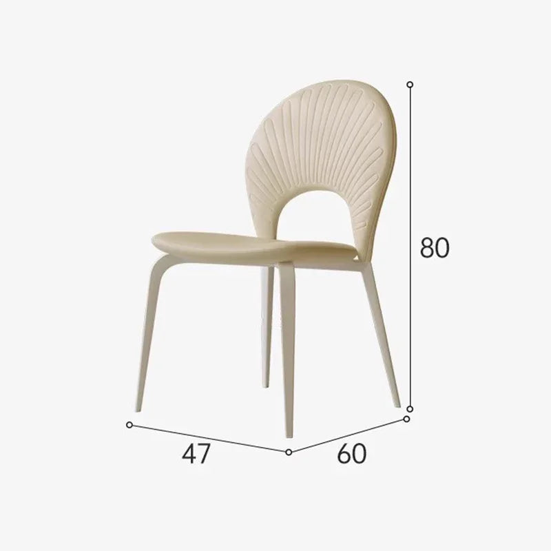 ChandeliersDecor.com-Dining Chairs-Comedor Leather Wooden Dining Chair