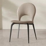 ChandeliersDecor.com-Dining Chairs-Comedor Leather Wooden Dining Chair