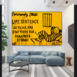 ChandeliersDecor.com-Monopoly Wall Poster-Community Chest Go To Jail - Mr Monopoly Wall Art
