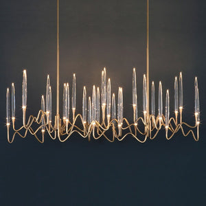 ChandeliersDecor.com-Chandeliers-Copper Candles Chandelier: Elegant Lighting Solution
