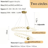 ChandeliersDecor.com-Chandeliers-Copper Molecular Balls Chandelier for Living Room