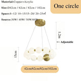ChandeliersDecor.com-Chandeliers-Copper Molecular Balls Chandelier for Living Room