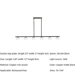 ChandeliersDecor.com-Kitchen Island-Copper Strip Creative Bar Hanging light