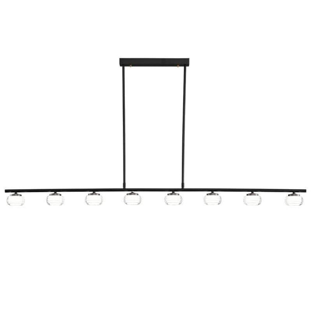 Copper Strip Creative Bar Hanging light-ChandeliersDecor.com