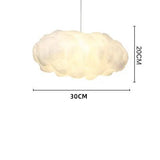 ChandeliersDecor.com-Pendant Lights-Cotton Cloud Pendant Lighting – Dreamy Glow