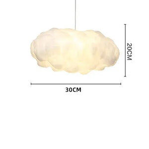 ChandeliersDecor.com-Pendant Lights-Cotton Cloud Pendant Lighting – Dreamy Glow