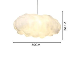 ChandeliersDecor.com-Pendant Lights-Cotton Cloud Pendant Lighting – Dreamy Glow