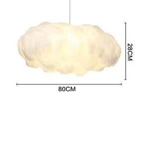 ChandeliersDecor.com-Pendant Lights-Cotton Cloud Pendant Lighting – Dreamy Glow