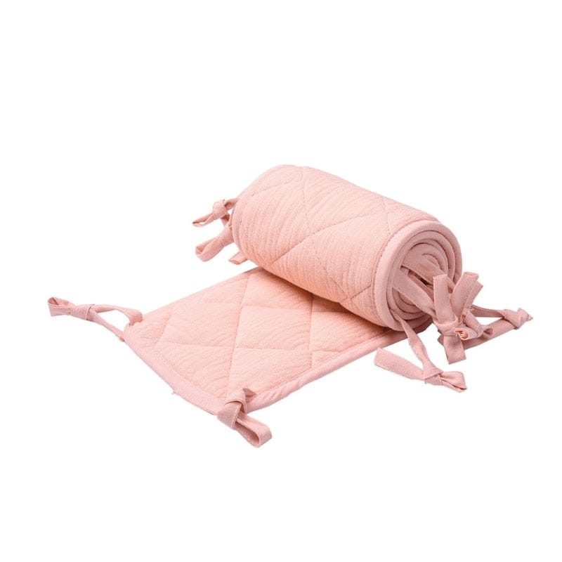 ChandeliersDecor.com-Crib Bumper-Cotton Crib Bumper - Protect Your Baby with Anti-Bite Bumper