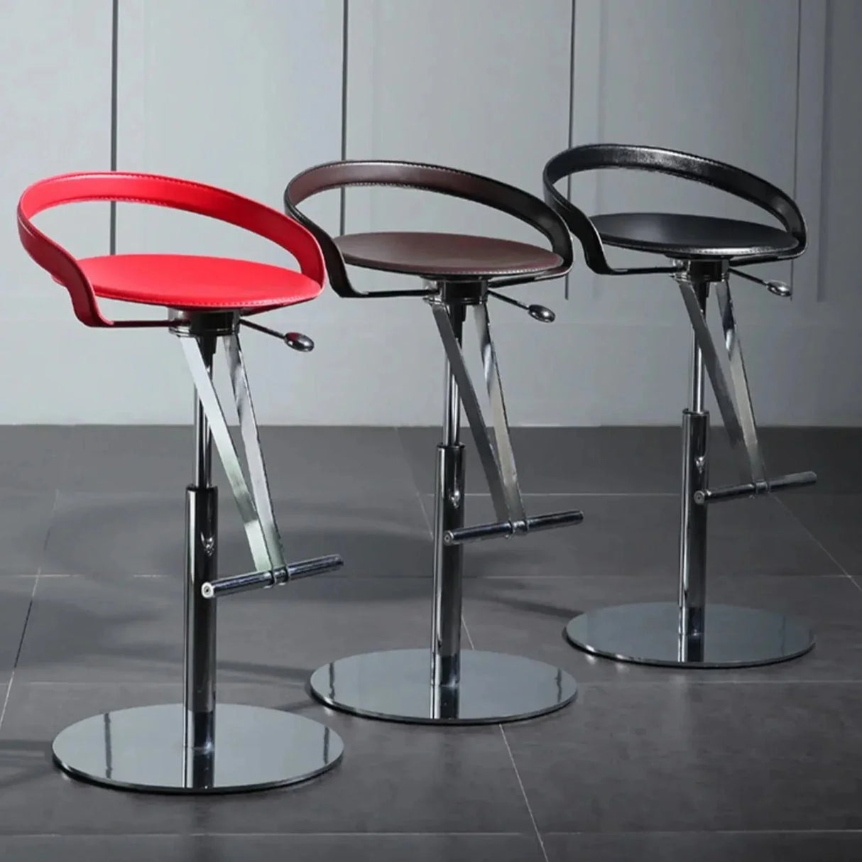 ChandeliersDecor.com-Bar Stools-Counter Ergonomic Bar Chair for Kitchen Island Counter