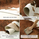 ChandeliersDecor.com-Rugs & Carpets-Cowhide Carpet: Natural Elegance for Stylish and Cozy Spaces
